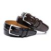 KIETH Cordovan Leather Belt for Dark Adjustable Made In Japan with Over 50 Years of History and DARKBROWN Men, Brown, Size, Craftsmanship, KE21415-39