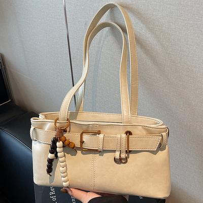Korean Version of High-value Simple Retro Underarm Bag Women's 2025 Autumn New Trend Handbag Commuter Shoulder Bag