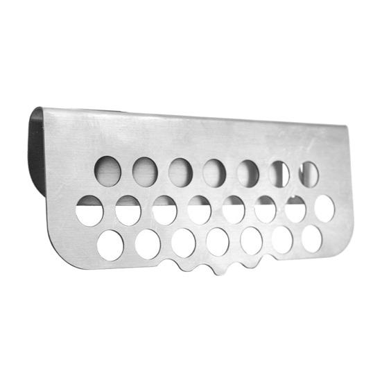 Griddle Grease Gate for Blackstone BBQ Cooking Accessory with Adjustable Buckle Quick Install Grease Filter Cover Compatible Grill Tool