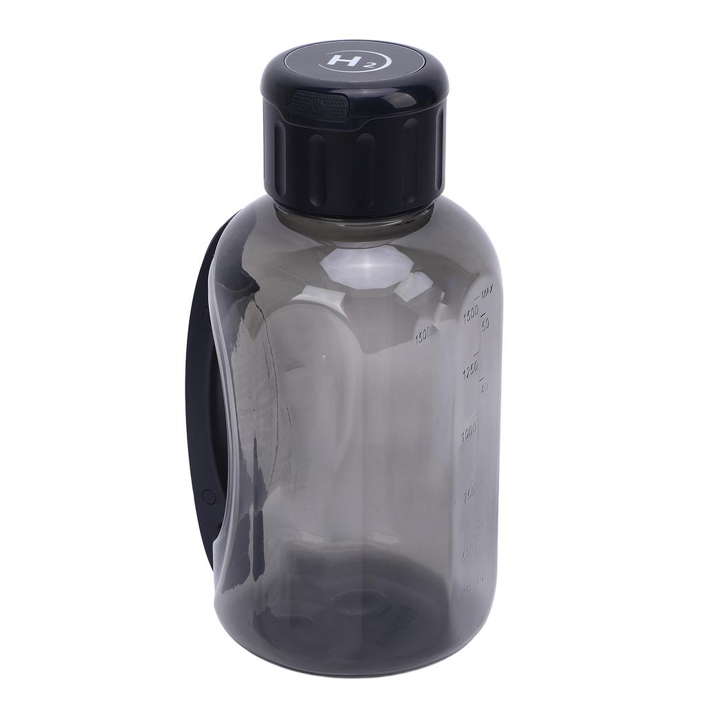 Hydrogen Water Bottle 50.7 OZ Large Capacity 1200ppb Rechargeable Portable Hydrogen Water Ionizer Machine