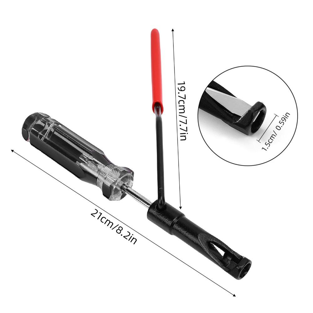 2PCS 10mm Valve Adjustment Tool 2-In-1 Combo Slotted Adjustment Stud Jam Nut Tool Auto Shop