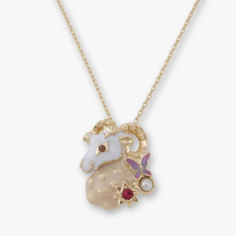 Original Design Twelve Constellations Pendant Necklace Niche Design