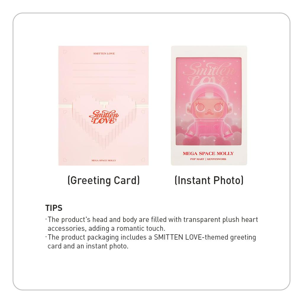 POP MART MEGA SPACE MOLLY 400% SMITTEN LOVE