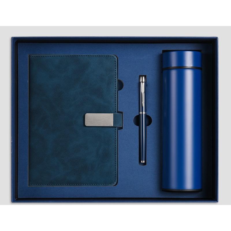 Business notebook high-value office culture notebook синий