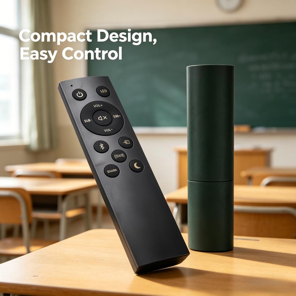 Replacement Remote Control for Klipsch THE THREE II 21067744 R4BII R-4BII 1068119 BAR40 TV SoundBar Speaker System 3