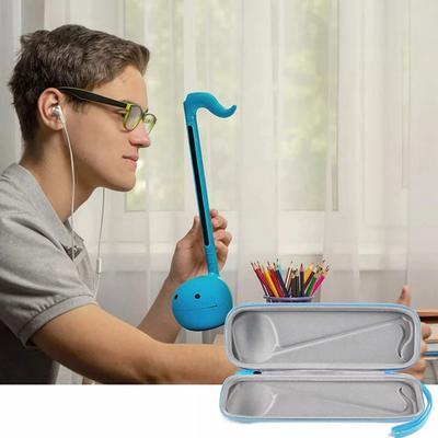Aufbewahrungskoffer für Otamatone Tragbar Stoßfest Japanisches Elektronisches Musikinstrument Spielzeug EVA Hartschale Schutzhülle Tasche mit Handschlaufe