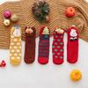 Cute Japanese Soft Comfortable Breathable For Christmas Female Socks Coral Velvet Medium Tube Socks