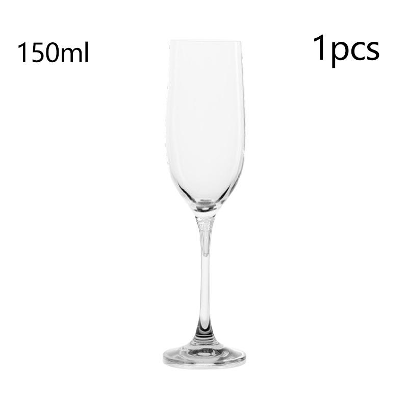 

150ml Disposable Wine Cups Plastic Champagne Flutes Sparkling Champagne Bar Cups Weddings Home Party Cocktail Red Wine Goblet чистий