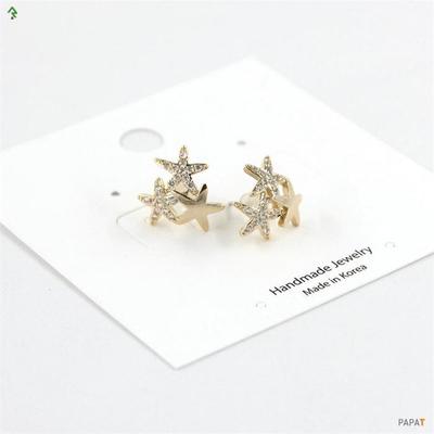 [Onm] Onm Silver Needle (925 Silver) Cubic Earrings - Se-10 (S9592811)