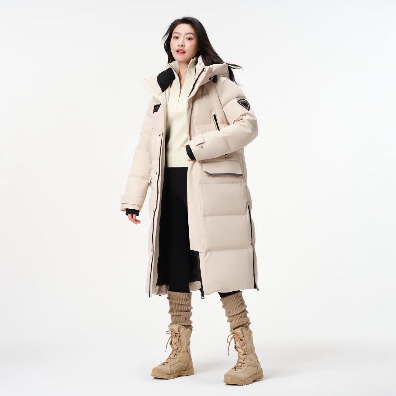 Tanboer Unisex Long Goose Down Jacket TB245820