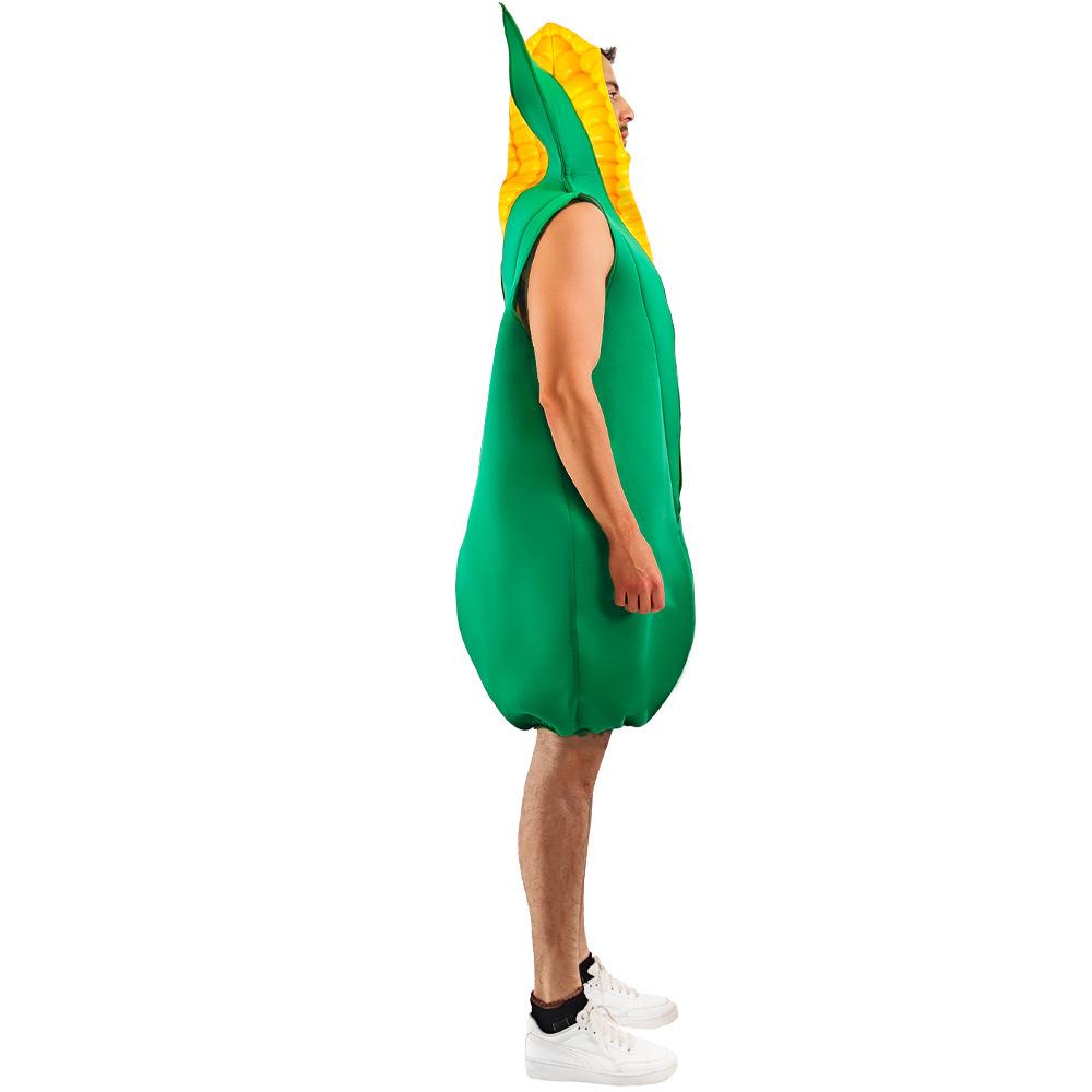 Halloween New Vegetable Stage Costume Cosplay Party Food Corn Role Play Costume