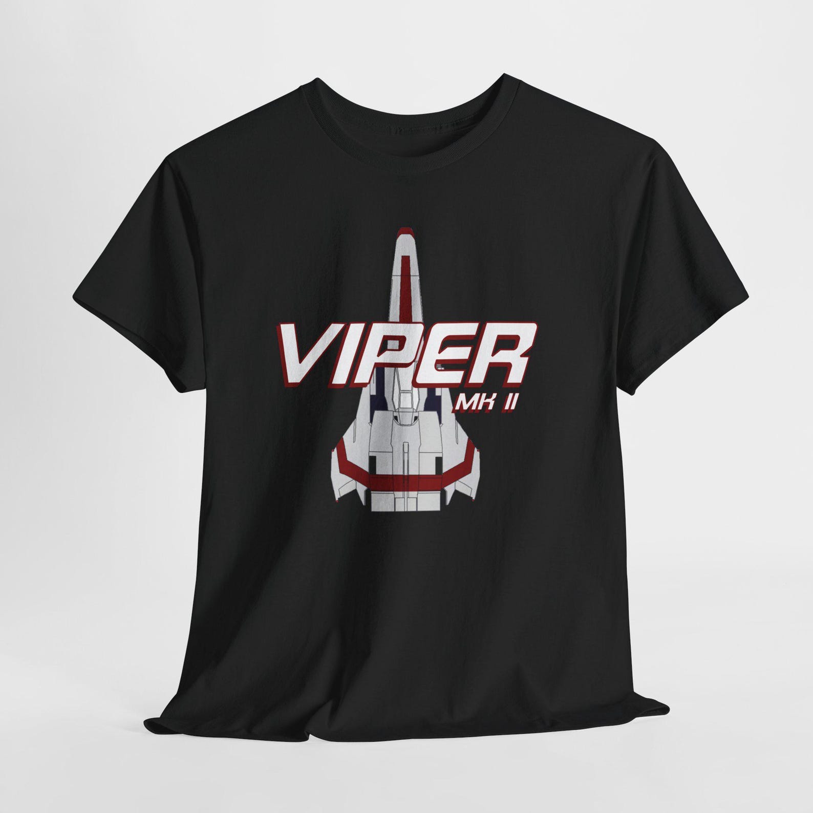 Battlestar Galactica Viper Mk II T-Shirt – Sci-Fi Fan Apparel 3XL