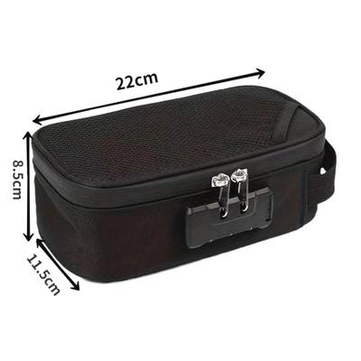 Smell Proof Bag Large-capacity With Lock Activated Carbon Deodorant Bag Portable Pipe Bag Convenient