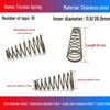 Stainless Steel Pagoda-Shaped Trapezoidal Compression Spring for Battery