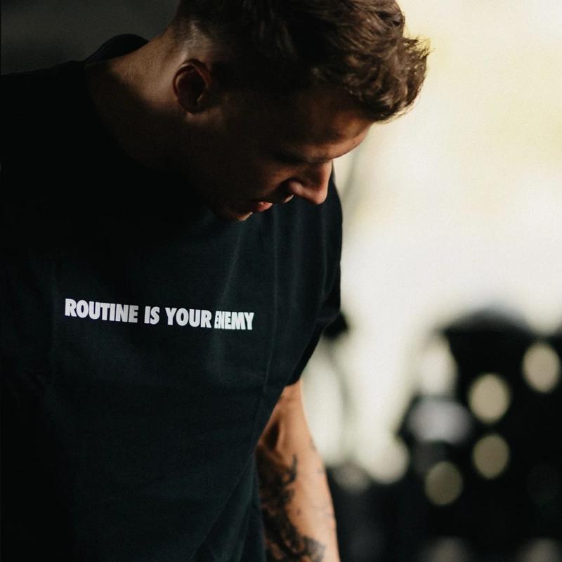 Unbroken Hybrid Athlete Fitness Training Fitnessstudio Freizeit T-Shirt Herren und Damen Luxusmarke Oberteil 2026 Neu