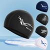 Adult Men's Nylon Swim Cap with Ear Protection Long Hair Sports Swimming Pool Hat for Men And Women