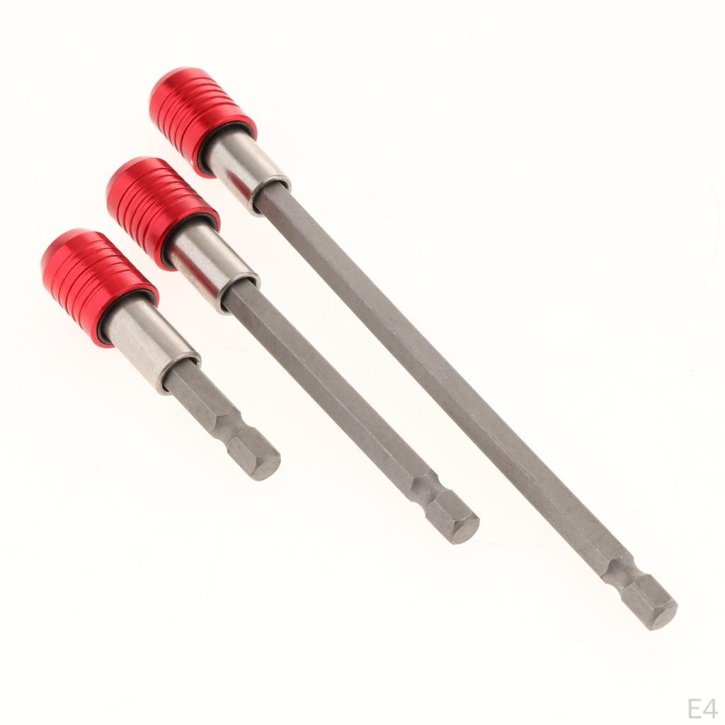 Drill Bit Extension, 1/4Inch Driver and Release Bar Socket Screwdriver Holder Extension