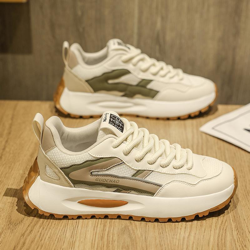 Trendy Men's Shoes, Moral Training Shoes, Men's Sports Casual Shoes, Niche Design, Thick Soles, Heightening Teenagers, Versatile Forrest Gump Shoes