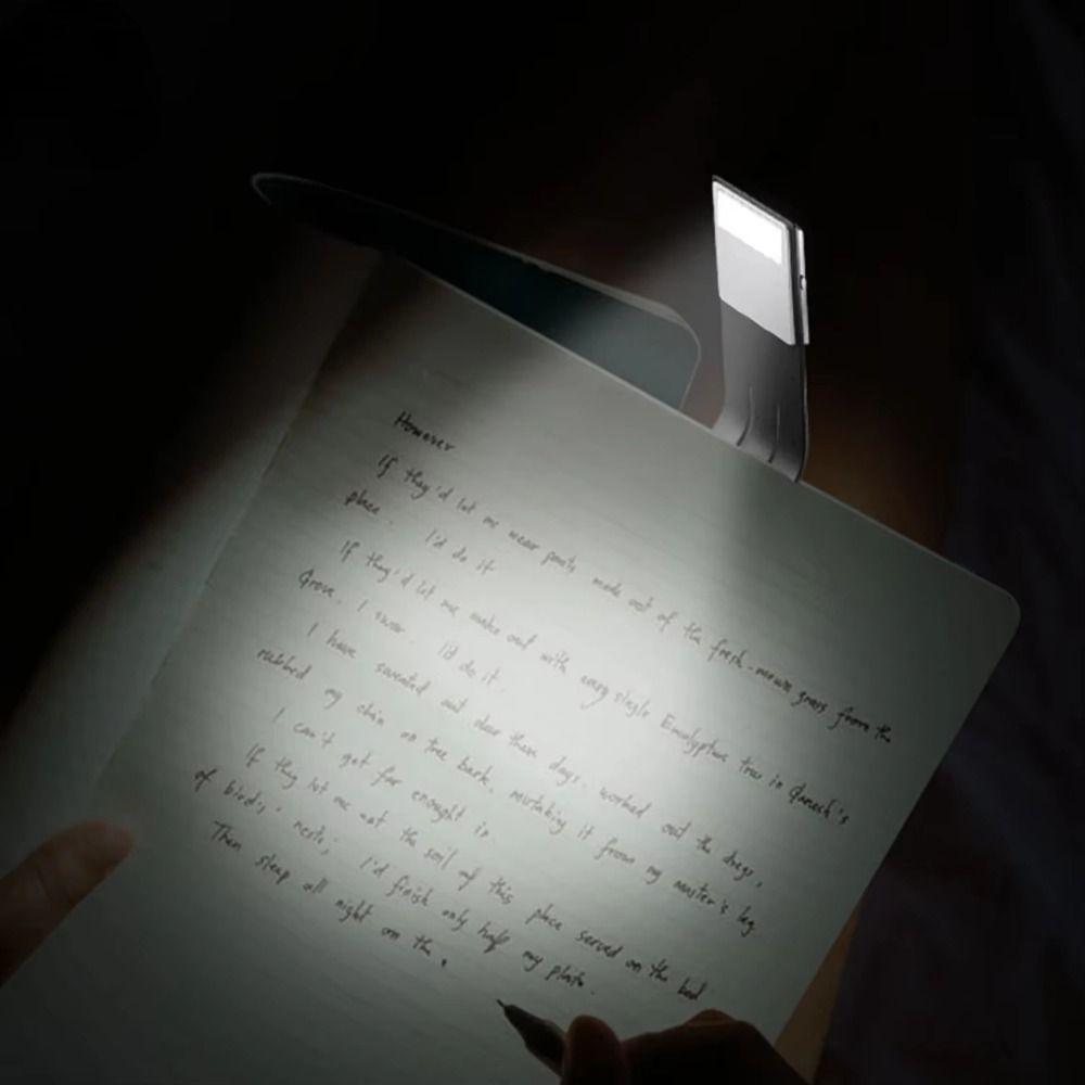Clip-on LED Reading Lamp with Clip Eye Protection Mini Desktop Table Lamp Clamp Night Light Home