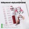 LANGUO 146/10 Colors Ballpoint Pen 0.8mm Cartoon Soft Grip Press for Drawing Multicolor Writing Pen Office School Supplies