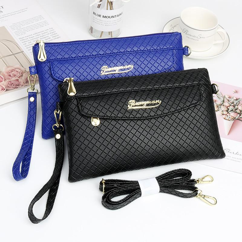 Fashion Quilted Women's Crossbody and Clutch Handbag with Coin Purse