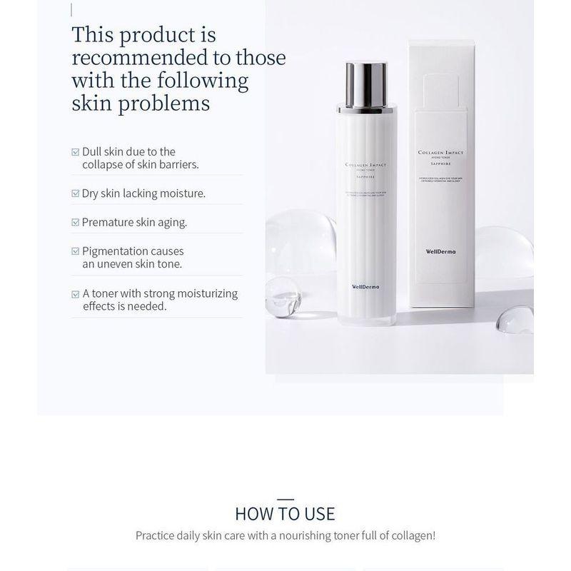 WellDerma Sapphire Collagen Impact Hydro Toner