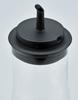 Iwaki (Iwaki) AGC Techno Glass Heat-resistant Glass Soy Sauce 160ml Leak-resistant Seasoning Container with Lid KT5032-BK
