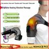 Electric Heating Massage Shoulder & Knee Pad with Adjustable Vibration and Heat Compress