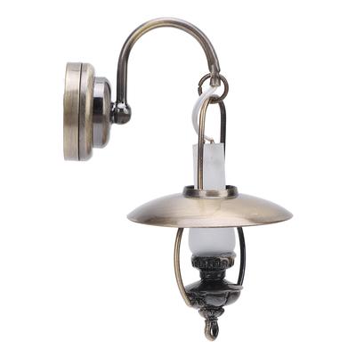 1:12 Puppenhaus Vintage Petroleumlampe Stil Wandlampe Puppenhaus Möbel Beleuchtung Dekoration Puppe