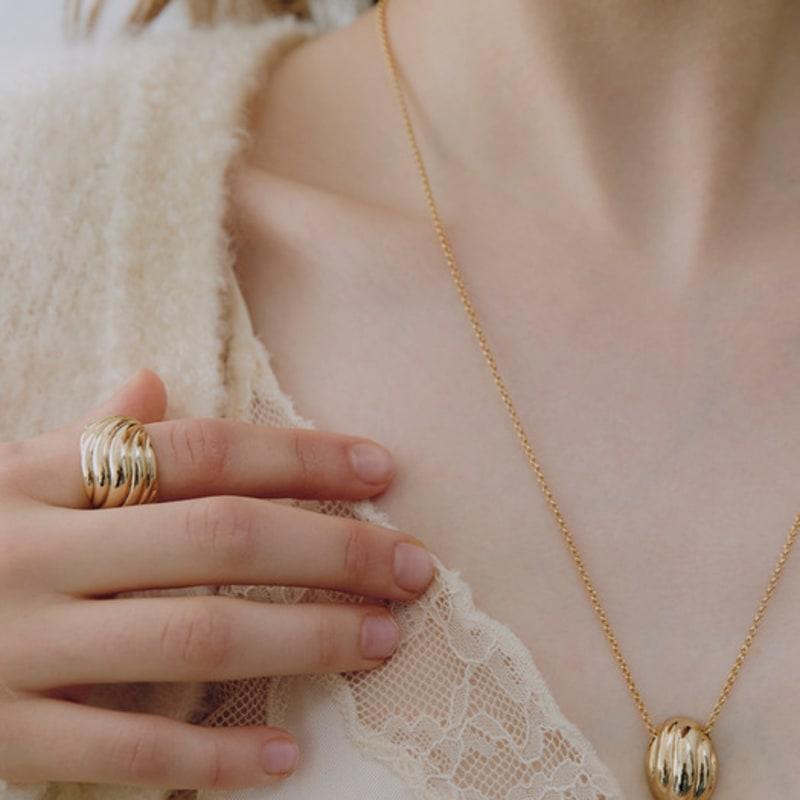 VINTAGE HOLLYWOOD Cozy Wave Ring_VH2579RI001M