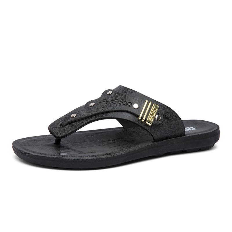 New Summer Men Flip Flops Beach Slippers Man Sandals Non-Slip Home Slipper Indoor House Anti-Slip Shoes Outdoor Male Shoes