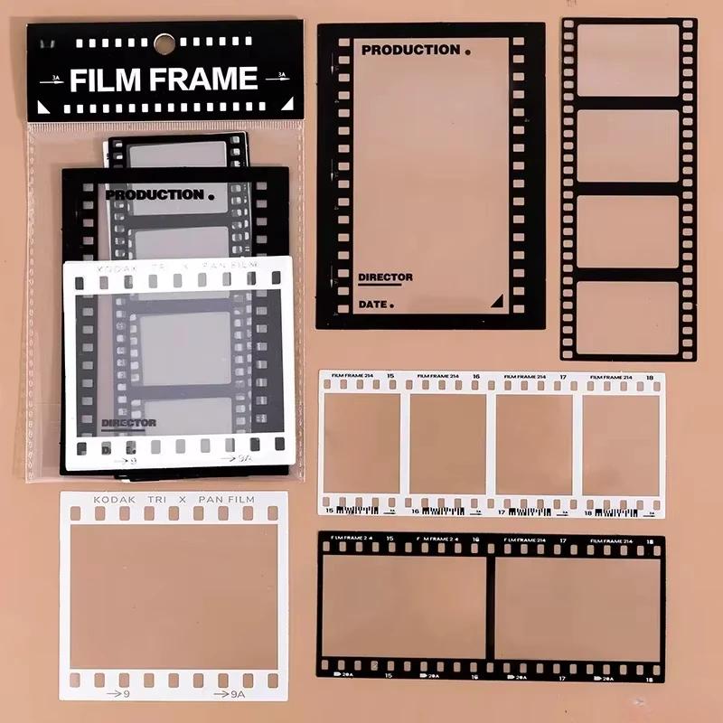 15 листов Винтажная фоторамка PET наклейки DIY альбом фотопленка наклейки дневник журнал декоративные этикетки наклейки