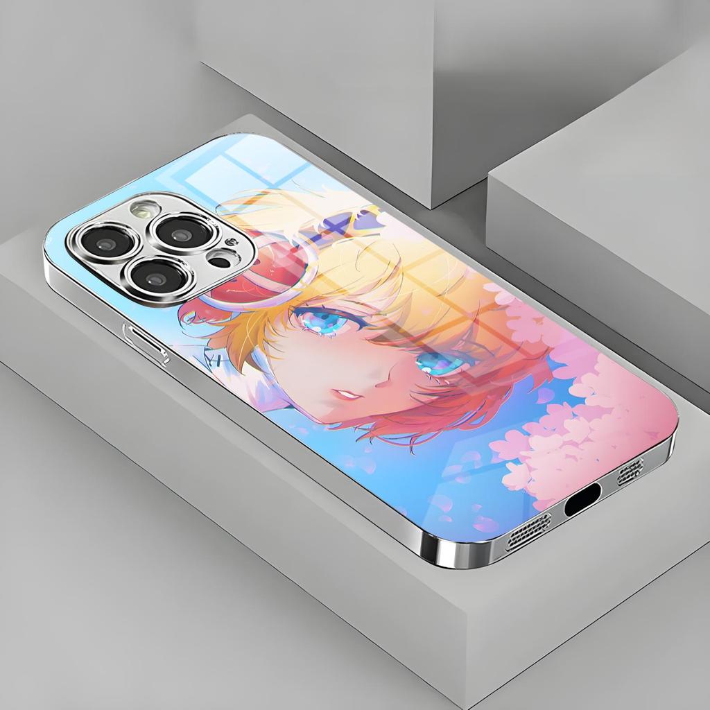 Game persona 3 r-reload Phone Case For iPhone17 16 16e 15 14 13 12Plus Mini Pro Max Electroplated glass Phone Case