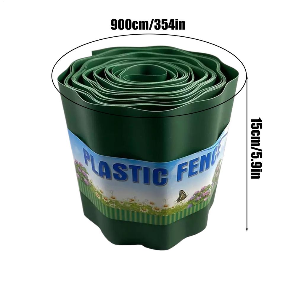 Garden Grass Lawn Edge Border Fence Path Flexible Lawn Edging Border Fence Outdoor Landscape Garden Decor