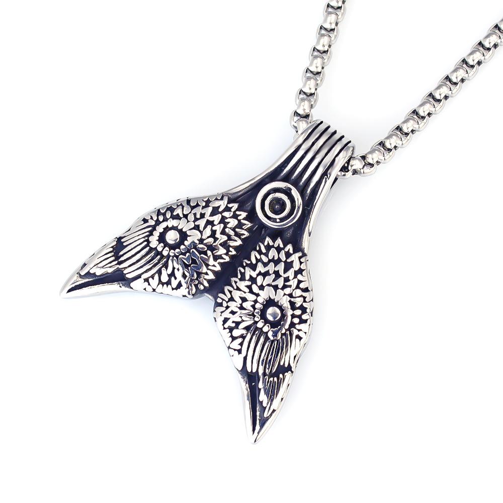 Halsband Viking Totem Valfena Hänge