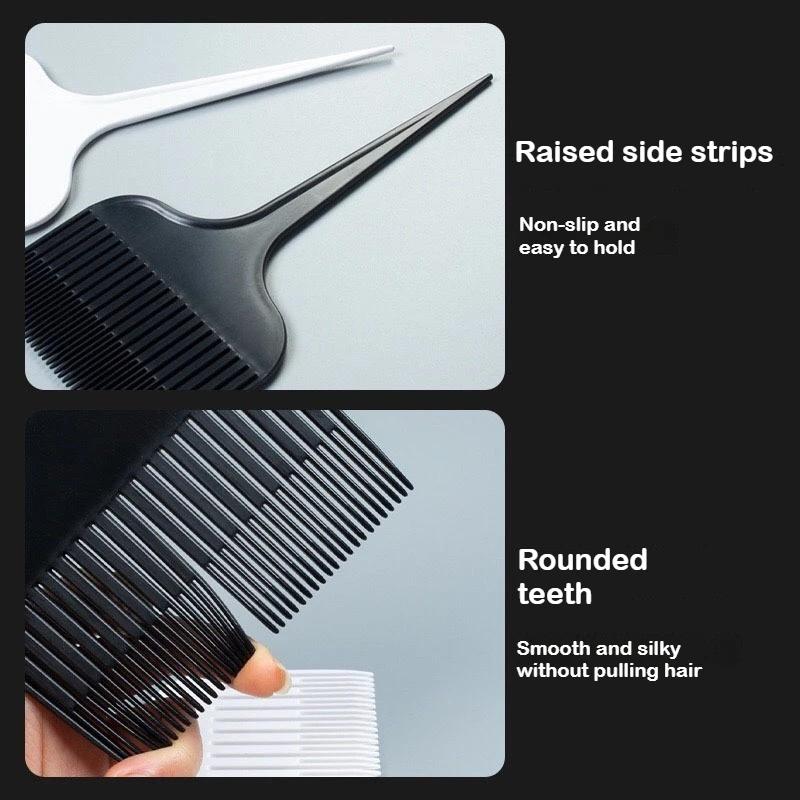 Professional Pointed Tail Hair Styling Comb Antistatic Highlights Hair Dye Brush Barber Professional Hairdressing Barber Combs