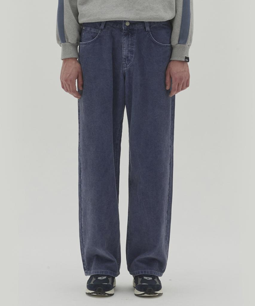 Sekeonmonollogeu Corduroy Wide Pants Blue_Sept030Blue
