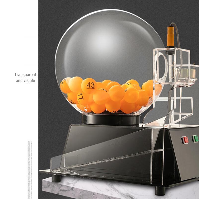Acrylic Electric Raffle Ball Machine