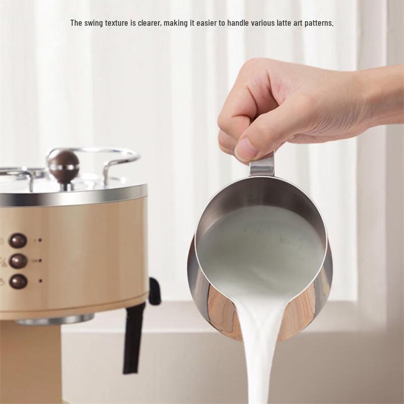 Pabei 600ml Roestvrij Staal Latte Art Melkkan