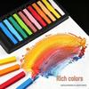 Conjunto Transfronteiriço de Desenho a Pastel e Giz: Pigmentos Coloridos, Bastões Pastéis Macios, Pincéis para Estudantes & Artistas.