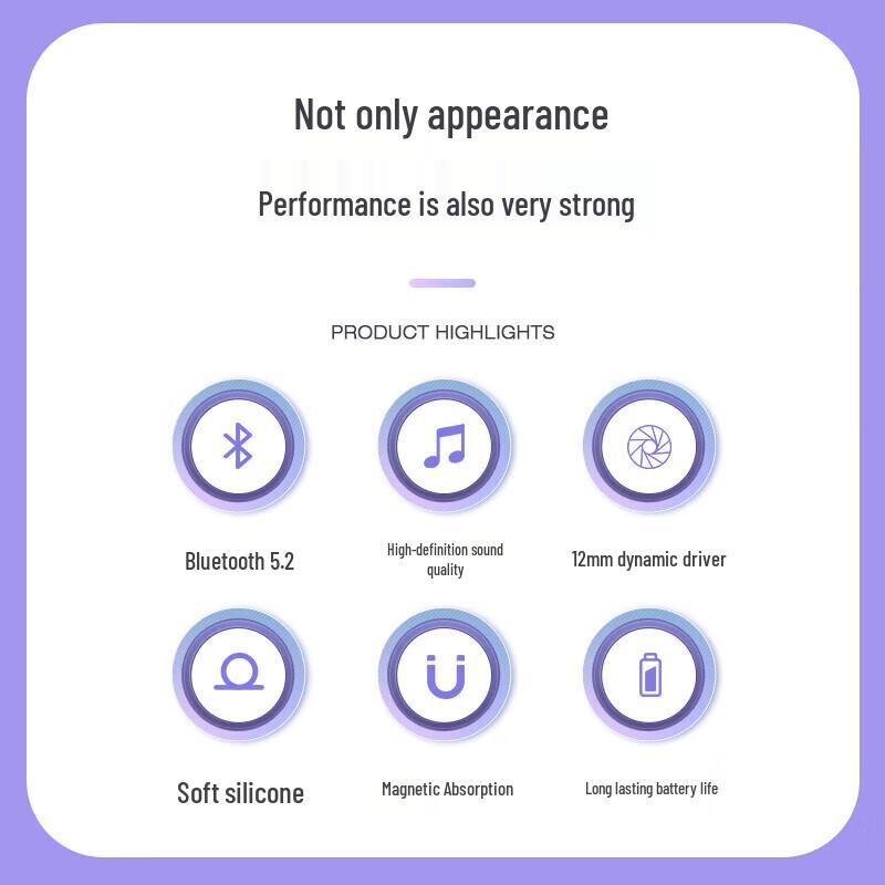 Newsmy C50 Magnetic Neckband Wireless Bluetooth Sport Earphones