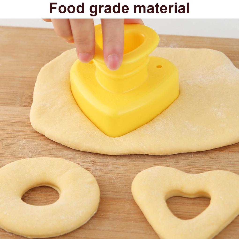 Donut Mold Plastic DIY Craft Cookie Maker Baking Kitchen Chocolate Making Mould