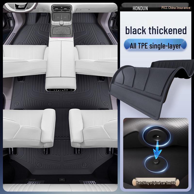 Geely Galaxy M9 2025 TPE Floor Mats - Custom Car Interior Accessories Geely Galaxy M9 2025 6-Seater