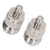 2Pcs N Female to SMA Female Adapter RF Coaxial Coax Cable Connector Home Audio Accessories