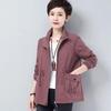 Short Jacket Women's Spring and Autumn Loose Large Size Blouse, Casual Windbreaker, Short Thin Jacket