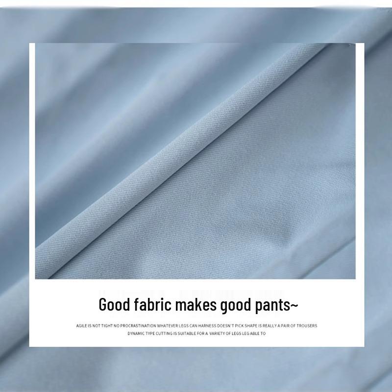 Petite High Waist Pink Cargo Pants - Women's Spring/Summer Wide Leg Floor-Length Parachute Pants