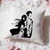 Anime S-Steins Gate Kissenbezug Premium Komfort Wendbares Kissenbezug -Zwei-in-Eins-Design für Jeden Raum & Auto Innenraum