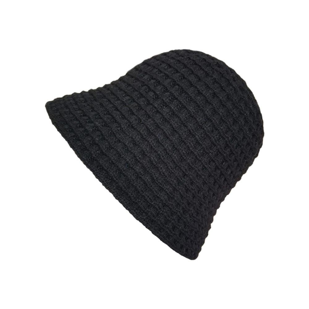 Ear Protection Bucket Hat Thicken Knitted Fisherman Hat Casual Beret Hat for Women