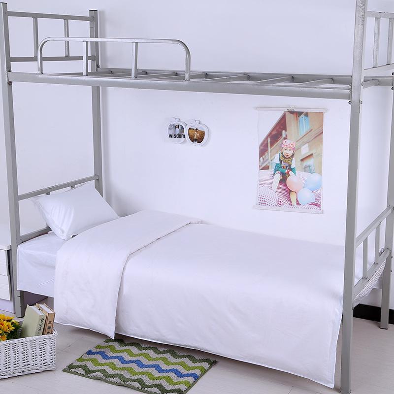 1.5m 100% Pure Cotton Duvet Cover for Single Bed - Suitable for Student Dormitory, Male, 150x200 cm