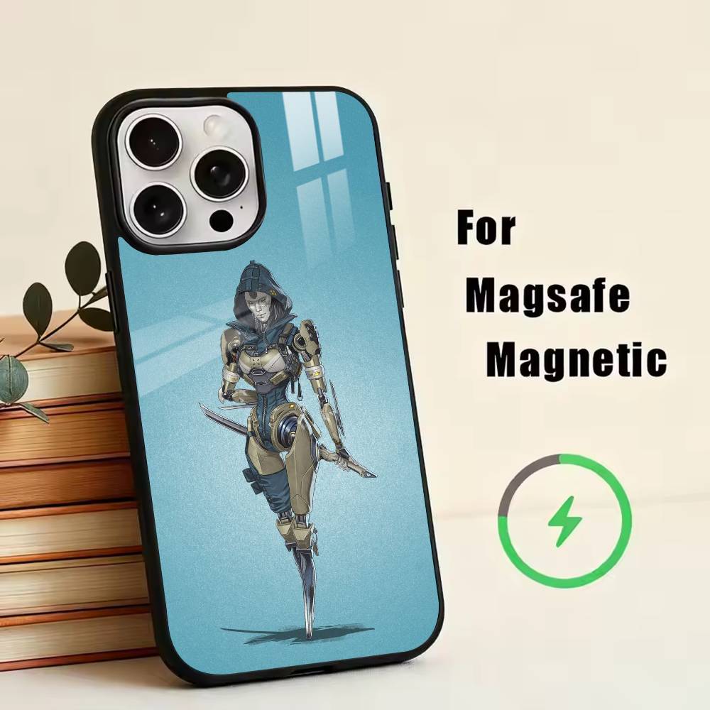 Apex Legends  Phone Case For iPhone17,16,15,14,13,12,11 Plus,Pro Magnetic with Magsafe Wireless Charging